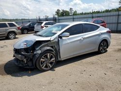 Salvage cars for sale from Copart Harleyville, SC: 2014 Hyundai Elantra SE