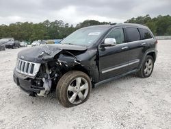 Jeep Grand Cherokee salvage cars for sale: 2012 Jeep Grand Cherokee Overland