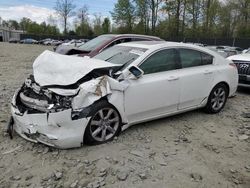 Salvage cars for sale at Waldorf, MD auction: 2014 Acura TL