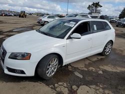 Salvage cars for sale at Woodhaven, MI auction: 2012 Audi A3 Premium Plus