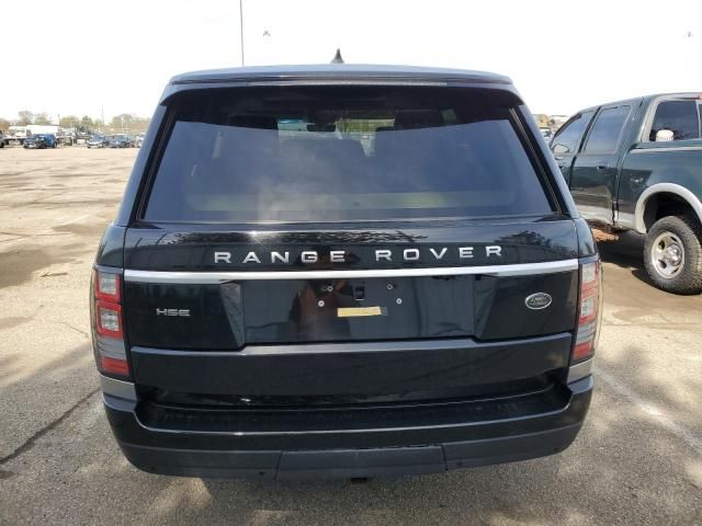 2017 Land Rover Range Rover HSE