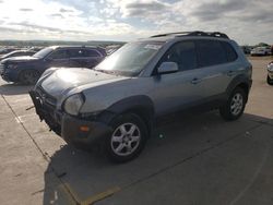 Salvage cars for sale at Grand Prairie, TX auction: 2005 Hyundai Tucson GLS