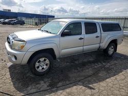 Salvage cars for sale at Woodhaven, MI auction: 2008 Toyota Tacoma Double Cab Long BED