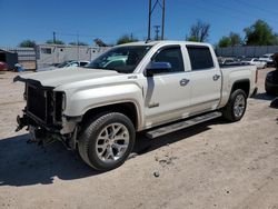 Salvage cars for sale from Copart Oklahoma City, OK: 2015 GMC Sierra K1500 SLT