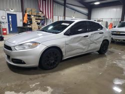 Salvage cars for sale from Copart West Mifflin, PA: 2013 Dodge Dart Limited