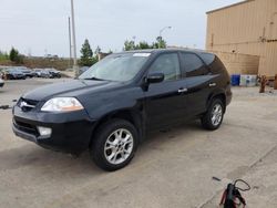 Salvage cars for sale at auction: 2003 Acura MDX