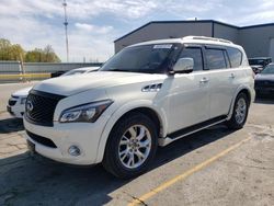 Salvage cars for sale from Copart Rogersville, MO: 2012 Infiniti QX56