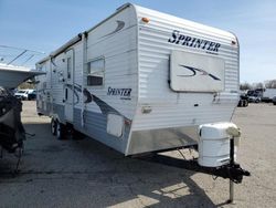 Salvage trucks for sale at Woodhaven, MI auction: 2004 Keystone Sprinter