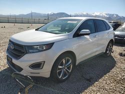 Salvage cars for sale at Magna, UT auction: 2015 Ford Edge Sport
