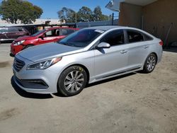 Salvage cars for sale at Vallejo, CA auction: 2015 Hyundai Sonata Sport