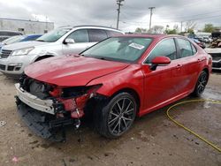 Salvage cars for sale from Copart Chicago Heights, IL: 2022 Toyota Camry Night Shade
