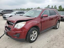 Salvage cars for sale at Houston, TX auction: 2011 Chevrolet Equinox LT