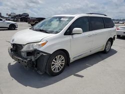 Salvage cars for sale at New Orleans, LA auction: 2016 Toyota Sienna XLE