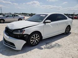 Salvage cars for sale from Copart Arcadia, FL: 2017 Volkswagen Jetta SE