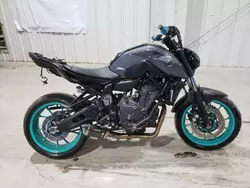 Salvage motorcycles for sale at Hurricane, WV auction: 2022 Yamaha MT07