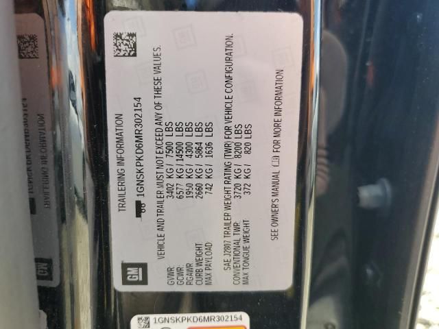 2021 Chevrolet Tahoe K1500 Z71