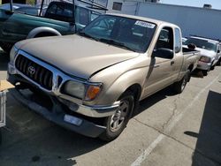 Salvage cars for sale at Vallejo, CA auction: 2003 Toyota Tacoma Xtracab