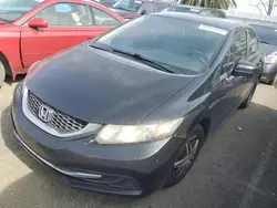 Salvage cars for sale at Vallejo, CA auction: 2015 Honda Civic LX