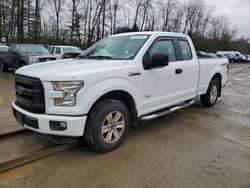 Salvage cars for sale at North Billerica, MA auction: 2015 Ford F150 Super Cab