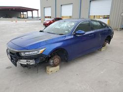 Salvage cars for sale at Wilmer, TX auction: 2018 Honda Accord Sport