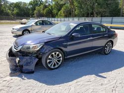 Honda Accord Sport salvage cars for sale: 2014 Honda Accord Sport