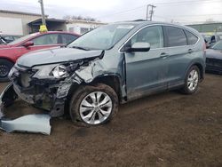 Salvage cars for sale at New Britain, CT auction: 2012 Honda CR-V EX