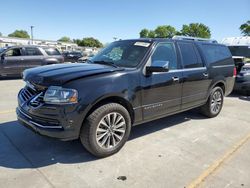 Salvage cars for sale from Copart Sacramento, CA: 2016 Lincoln Navigator L Select