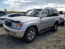 Salvage cars for sale at Windsor, NJ auction: 1999 Toyota Land Cruiser