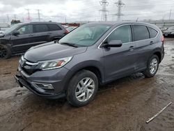 Salvage cars for sale at Elgin, IL auction: 2015 Honda CR-V EX
