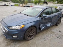 Salvage cars for sale at Fairburn, GA auction: 2019 Ford Fusion SE