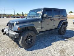 Salvage cars for sale at Mentone, CA auction: 2008 Jeep Wrangler Unlimited Sahara