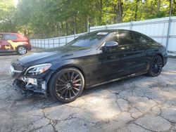 Salvage cars for sale at Austell, GA auction: 2019 Mercedes-Benz C300