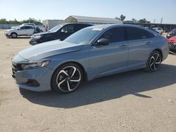 Honda Accord salvage cars for sale: 2022 Honda Accord Sport SE