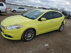 Salvage cars for sale from Copart Kansas City, KS: 2013 Dodge Dart Limited