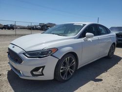 Salvage cars for sale at North Las Vegas, NV auction: 2020 Ford Fusion Titanium