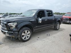 Vehiculos salvage en venta de Copart San Antonio, TX: 2015 Ford F150 Supercrew