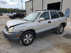 Salvage cars for sale at Apopka, FL auction: 2005 Hyundai Santa FE GLS