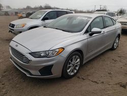 Salvage cars for sale at Hillsborough, NJ auction: 2019 Ford Fusion SE