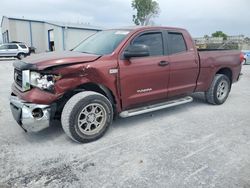 Salvage trucks for sale at Tulsa, OK auction: 2008 Toyota Tundra Double Cab