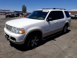 Ford salvage cars for sale: 2005 Ford Explorer Eddie Bauer