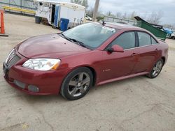 Pontiac salvage cars for sale: 2009 Pontiac G6 GXP