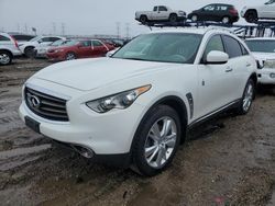 Salvage cars for sale at Elgin, IL auction: 2012 Infiniti FX35