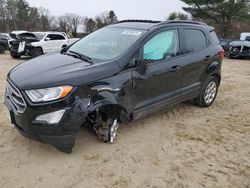 Salvage cars for sale from Copart North Billerica, MA: 2019 Ford Ecosport SE