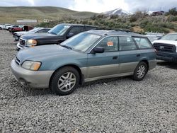 Salvage cars for sale from Copart Reno, NV: 2001 Subaru Legacy Outback