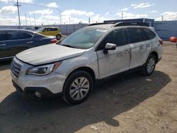 Subaru Outback 2.5i Premium salvage cars for sale: 2017 Subaru Outback 2.5I Premium