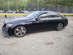 Salvage cars for sale at Waldorf, MD auction: 2020 Mercedes-Benz E 350 4matic