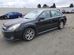 Salvage cars for sale from Copart Vallejo, CA: 2013 Subaru Legacy 2.5I Limited