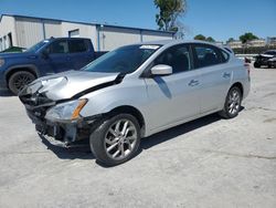 Salvage cars for sale at Tulsa, OK auction: 2014 Nissan Sentra S