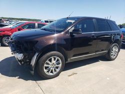 Salvage cars for sale at Grand Prairie, TX auction: 2014 Ford Edge Limited
