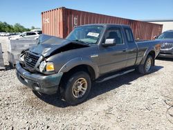 Salvage cars for sale at Hueytown, AL auction: 2009 Ford Ranger Super Cab